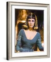 Cleopatra by Joseph L. Mankiewicz with Elizabeth Taylor, 1963-null-Framed Photo