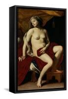 Cleopatra, c.1640-Massimo Stanzione-Framed Stretched Canvas