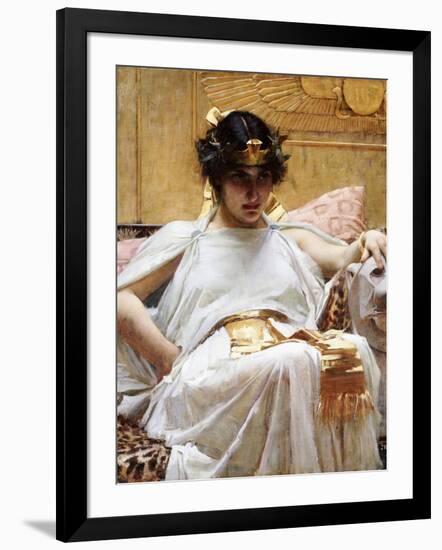 Cleopatra, C.1887-John William Waterhouse-Framed Giclee Print