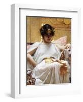 Cleopatra, C.1887-John William Waterhouse-Framed Giclee Print
