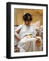 Cleopatra, C.1887-John William Waterhouse-Framed Giclee Print