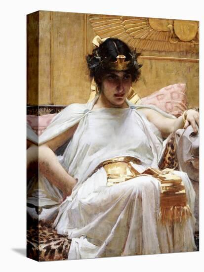 Cleopatra, C.1887-John William Waterhouse-Stretched Canvas