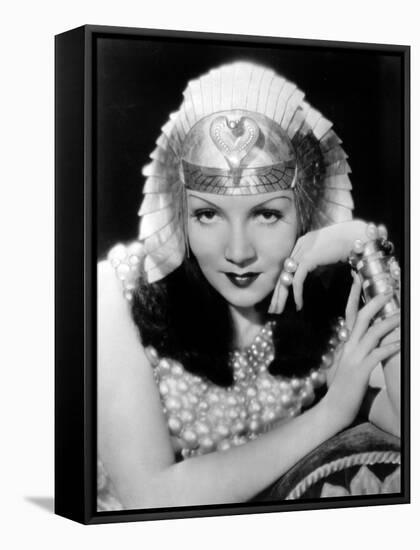 Cleopatra, Claudette Colbert, 1934-null-Framed Stretched Canvas