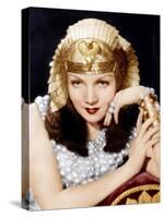 Cleopatra, Claudette Colbert, 1934-null-Stretched Canvas