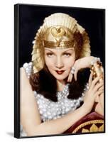 Cleopatra, Claudette Colbert, 1934-null-Framed Photo