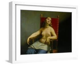 Cleopatra Dying-Guido Cagnacci-Framed Giclee Print
