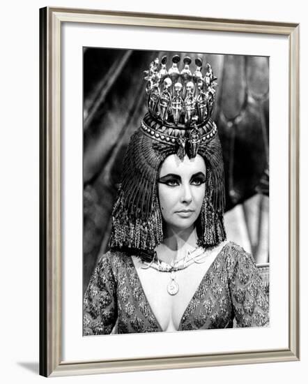 Cleopatra, Elizabeth Taylor, 1963-null-Framed Photo