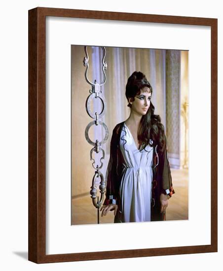 Cleopatra, Elizabeth Taylor, 1963-null-Framed Photo