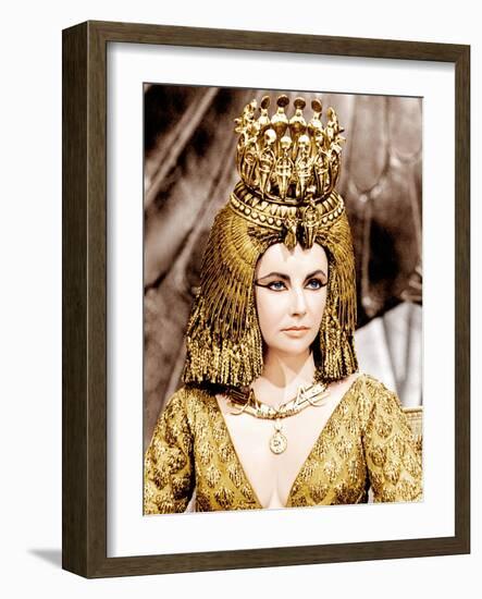 Cleopatra, Elizabeth Taylor, 1963-null-Framed Photo