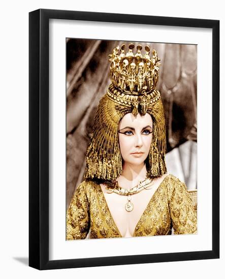 Cleopatra, Elizabeth Taylor, 1963-null-Framed Photo