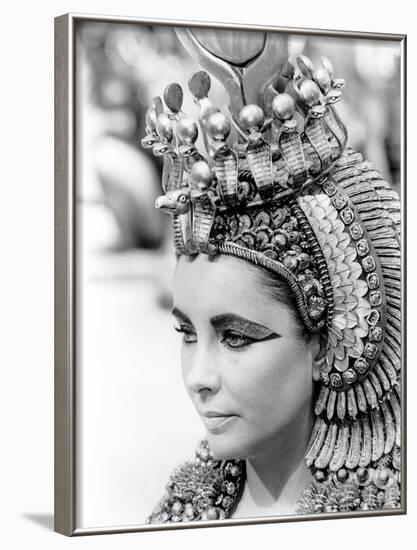 Cleopatra, Elizabeth Taylor, 1963-null-Framed Photo