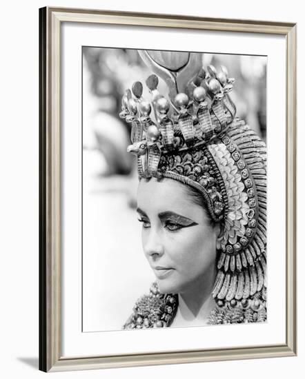 Cleopatra, Elizabeth Taylor, 1963-null-Framed Photo