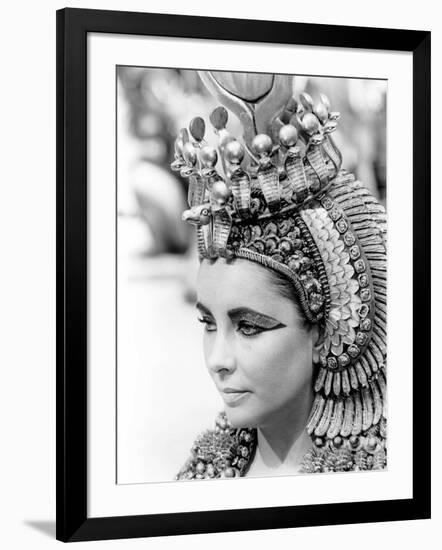 Cleopatra, Elizabeth Taylor, 1963-null-Framed Photo