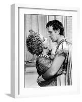 Cleopatra, Elizabeth Taylor, Richard Burton, 1963-null-Framed Photo