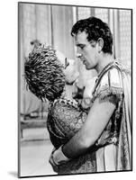 Cleopatra, Elizabeth Taylor, Richard Burton, 1963-null-Mounted Photo