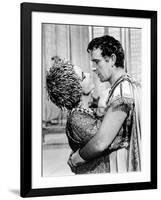 Cleopatra, Elizabeth Taylor, Richard Burton, 1963-null-Framed Photo