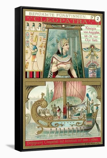 Cleopatra, Famous Princess-null-Framed Stretched Canvas