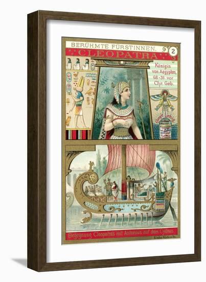 Cleopatra, Famous Princess-null-Framed Art Print