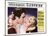 Cleopatra, Henry Wilcoxon, Claudette Colbert, 1934-null-Mounted Art Print
