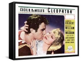 Cleopatra, Henry Wilcoxon, Claudette Colbert, 1934-null-Framed Stretched Canvas