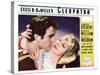 Cleopatra, Henry Wilcoxon, Claudette Colbert, 1934-null-Stretched Canvas