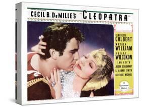 Cleopatra, Henry Wilcoxon, Claudette Colbert, 1934-null-Stretched Canvas