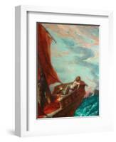 Cleopatra in Flight-Charles Ricketts-Framed Giclee Print