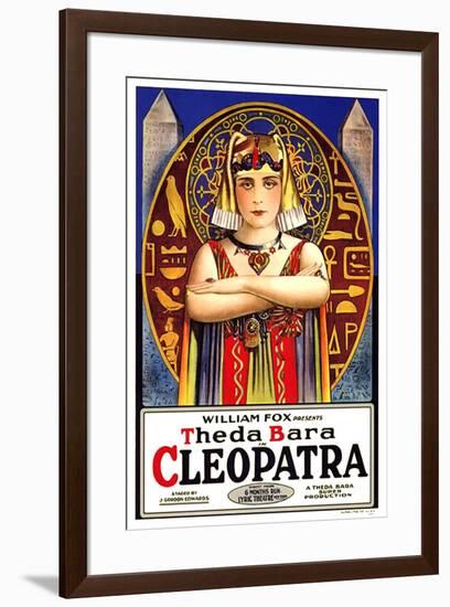 Cleopatra Movie Theda Bara-null-Framed Art Print