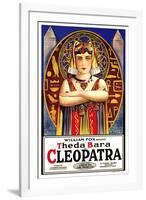 Cleopatra Movie Theda Bara-null-Framed Art Print