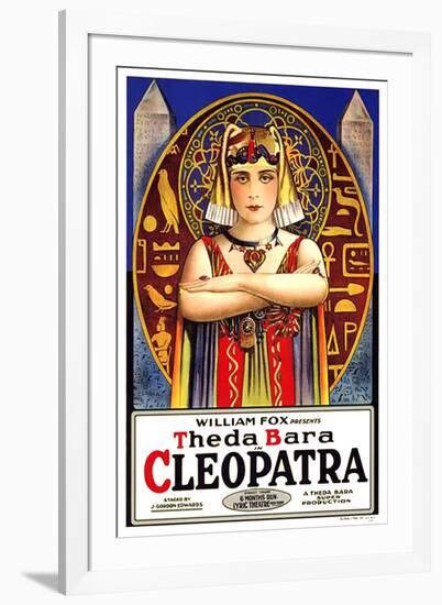 Cleopatra Movie Theda Bara-null-Framed Art Print