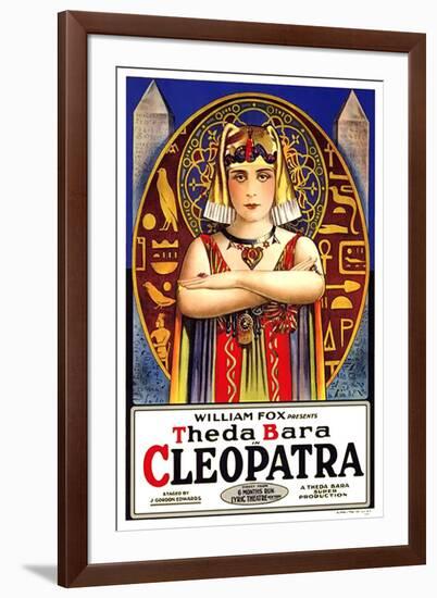 Cleopatra Movie Theda Bara-null-Framed Art Print