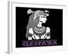 Cleopatra', new version of b/w file image, 2006 by Neale Osborne-Neale Osborne-Framed Giclee Print