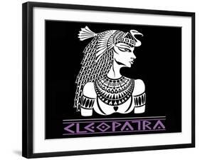 Cleopatra', new version of b/w file image, 2006 by Neale Osborne-Neale Osborne-Framed Giclee Print
