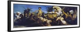 Cleopatra on Nile, Circa 1875-Hans Makart-Framed Premium Giclee Print