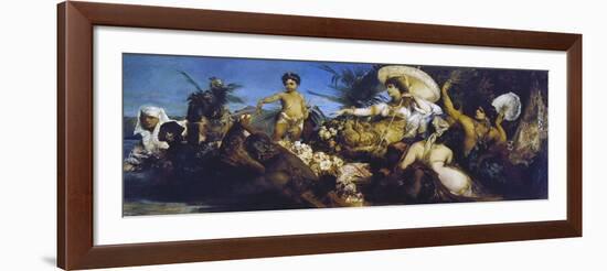 Cleopatra on Nile, Circa 1875-Hans Makart-Framed Giclee Print