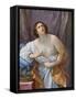 Cleopatra, (Painting)-Guido Reni-Framed Stretched Canvas