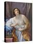 Cleopatra, (Painting)-Guido Reni-Stretched Canvas