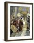 Cleopatra Receiving Marc Antony in Ancient Egypt-null-Framed Giclee Print