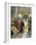 Cleopatra Receiving Marc Antony in Ancient Egypt-null-Framed Giclee Print