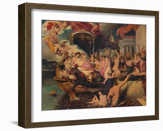 'Cleopatra's Arrival in Cilicia', 1821-William Etty-Framed Giclee Print