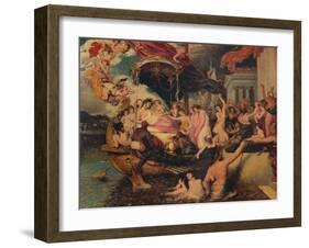 'Cleopatra's Arrival in Cilicia', 1821-William Etty-Framed Giclee Print