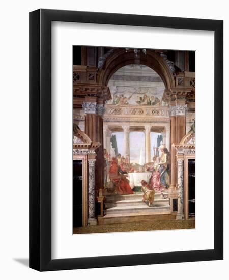 Cleopatra's Banquet, 1747-50-Giovanni Battista Tiepolo-Framed Giclee Print