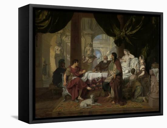 Cleopatra’s Banquet, c.1675-80-Gerard De Lairesse-Framed Stretched Canvas