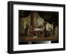 Cleopatra's Banquet-Gerard De Lairesse-Framed Art Print