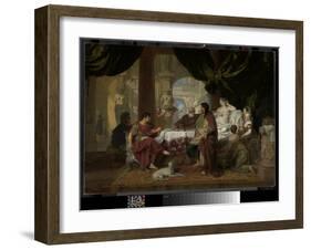 Cleopatra's Banquet-Gerard De Lairesse-Framed Art Print