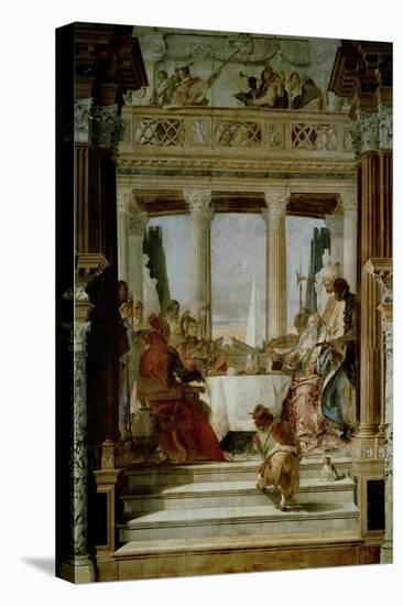 Cleopatra's Banquet-Giovanni Battista Tiepolo-Stretched Canvas