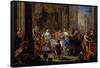 Cleopatra's Feast-Johann Georg Platzer-Framed Stretched Canvas