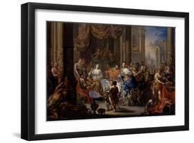 Cleopatra's Feast-Johann Georg Platzer-Framed Giclee Print