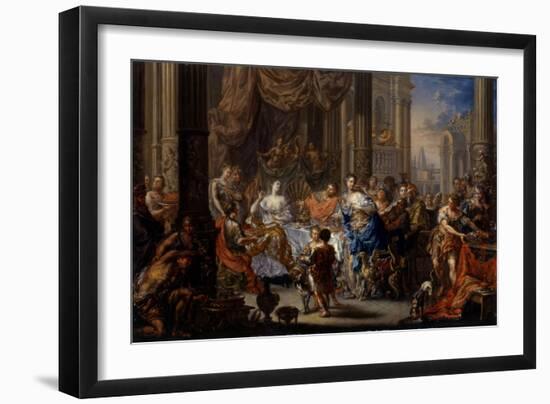Cleopatra's Feast-Johann Georg Platzer-Framed Giclee Print