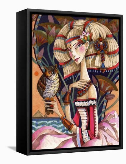 Cleopatra's Long Forgotten Blonde Period-David Galchutt-Framed Stretched Canvas